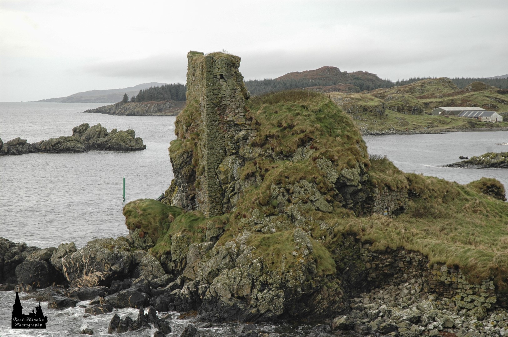 Dunyvaig Castle, Argyll, Isle of Islay, Schottland